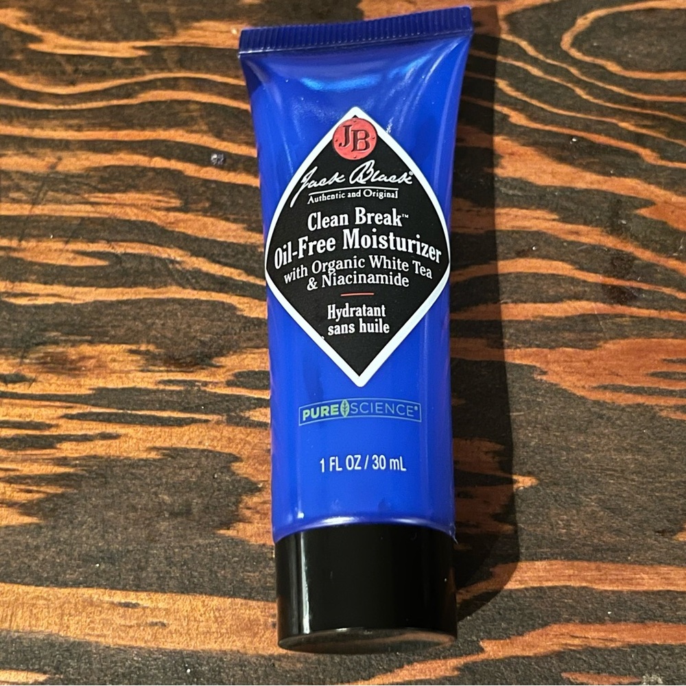 Brand New Jack Black Clean Break Oil-Free Moisturizer Tea Niacinamide Travel Sz